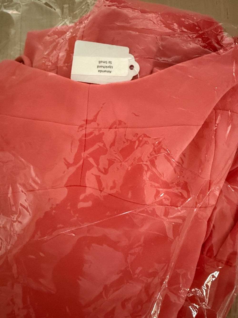 Amanda Uprichard Coral-Pink Bubble-Hem Skort Romper NWT Small - Picture 3 of 3